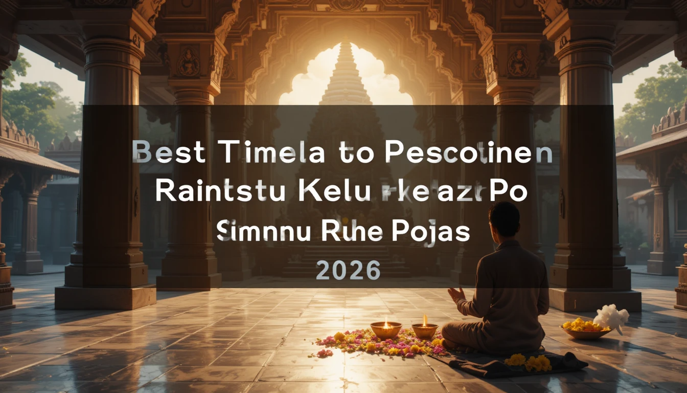 Best Time to Perform Rahu Ketu Pooja for Maximum Results 2026